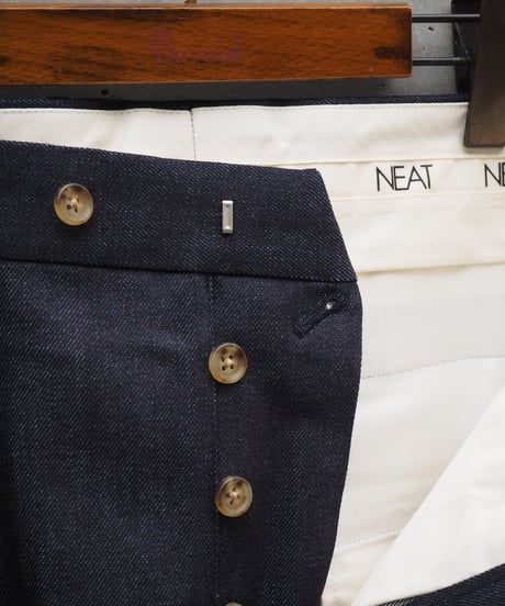 NEAT / 26-02NDW / 11.5oz NATURAL SLUB DENIM WIDE