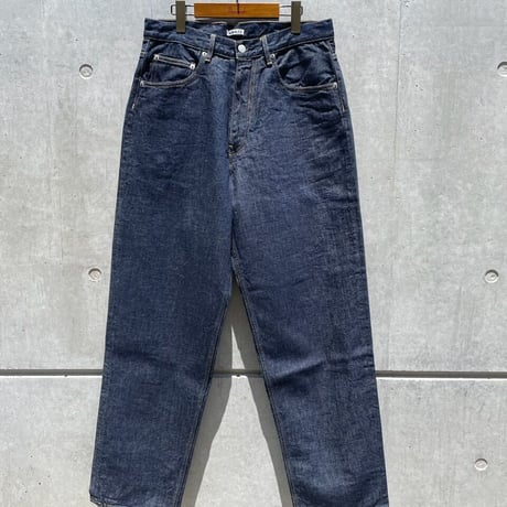 AURALEE(MEN`S) / HARD TWIST DENIM WIDE PANTS