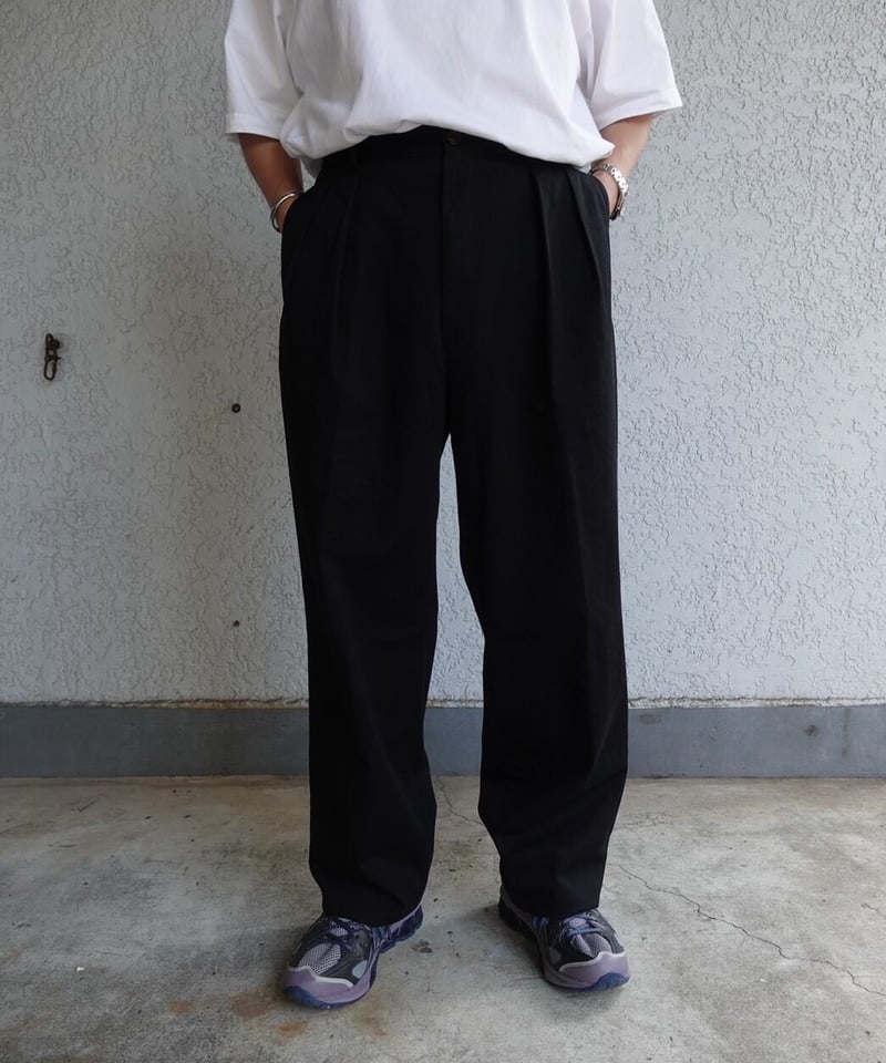 【サイズ46】NEAT　NEAT Chino - BLACK