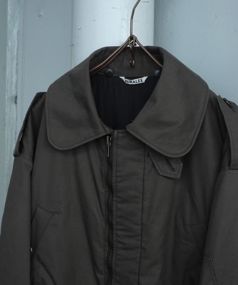 AURALEE(MENS) / WASHED FINX COTTON GABARDINE FL