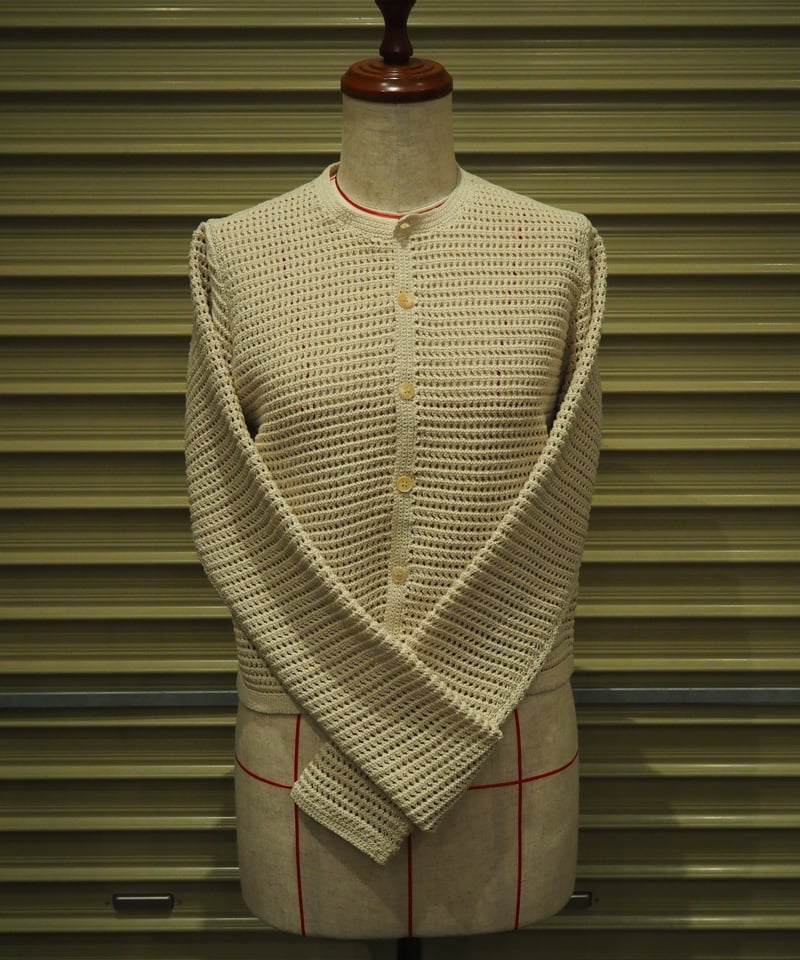 AURALEE(WOMENS) / TUSSAH SILK COTTON MESH KNIT