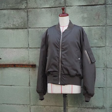 【26SS】AURALEE(MENS) / HIGH DENSITY SILK TWILL FLIGHT BLOUSON