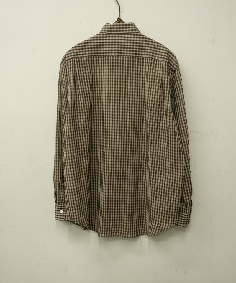AURALEE(WOMENS) / AIRY LIGHT COTTON CHECK BIG S AURALEE(WOMENS) / AIRY LIGHT COTTON CHECK BIG S