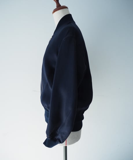 SCYE(WOMENS) / LINEN SATEN BOMBER JACKET