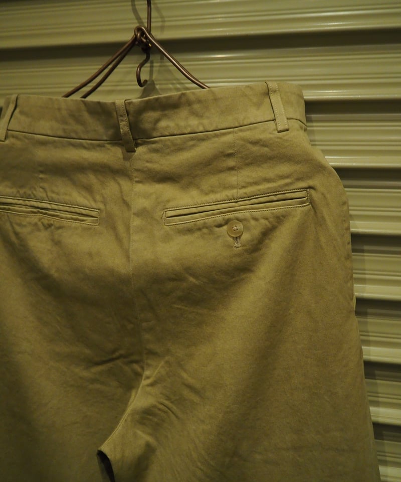 AURALEE(WOMENS) / GARMENT-DYED FINX LIGHT CHINO