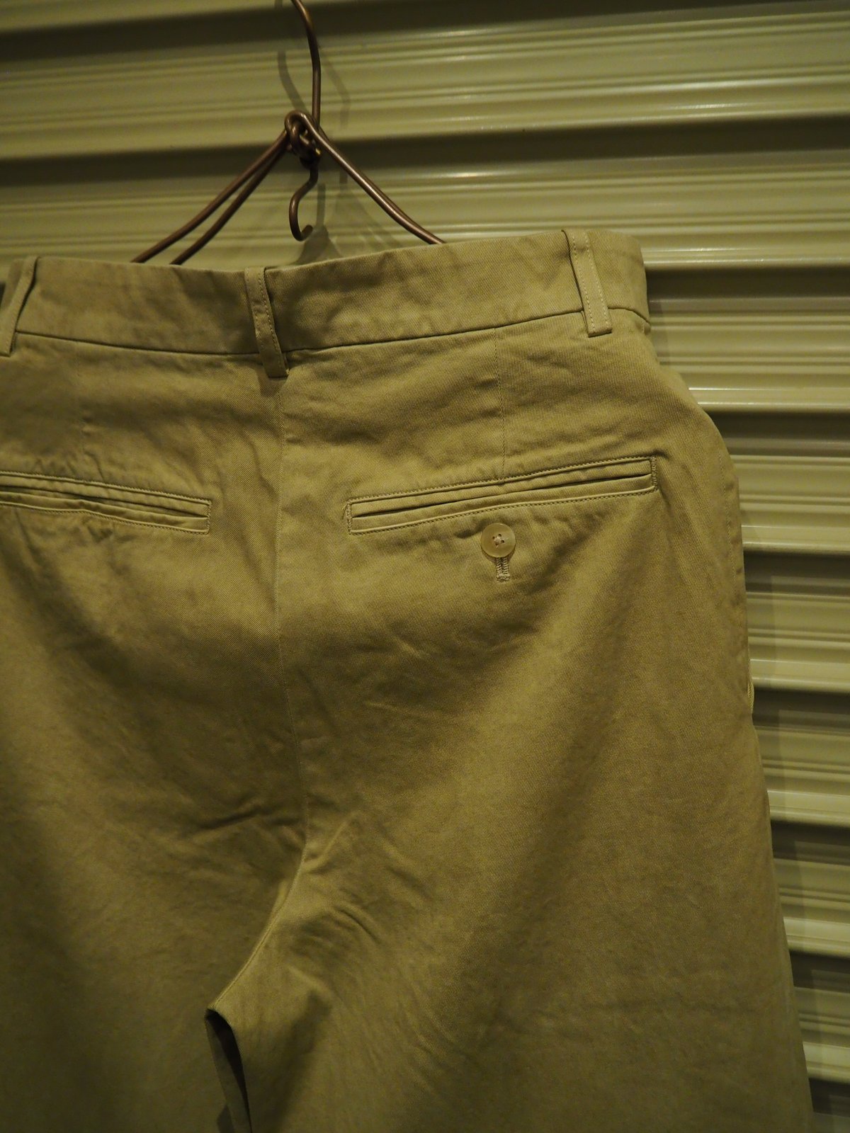 AURALEE(WOMENS) / GARMENT-DYED FINX LIGHT CHINO