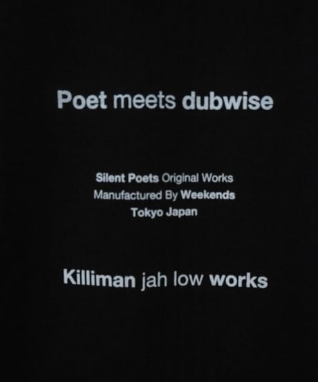 POET MEETS DUBWISE(UNISEX) / Kiliman Jah Low Collage 02 T-SHIRT