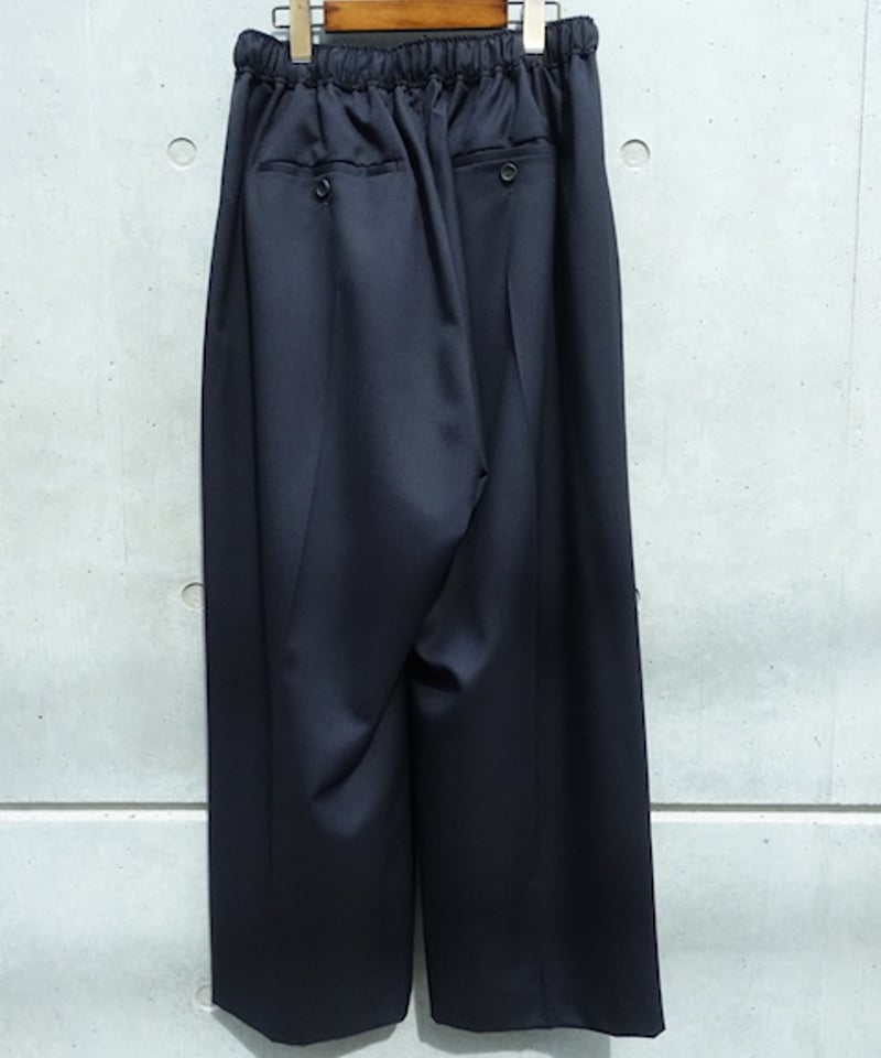 POSTELEGANT(UNISEX) / WOOL TWILL EXTRA WIDE TRO