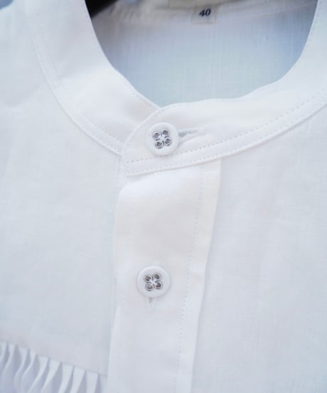 SCYE(WOMENS) / TUCKED BLOUSE HALF SLEEVE