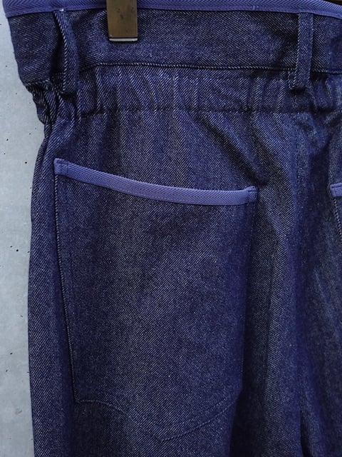 m's braque GATHERED DENIM インディゴブルー　　 40 m's braque GATHERED DENIM インディゴブルー 40 また、m's braqueか