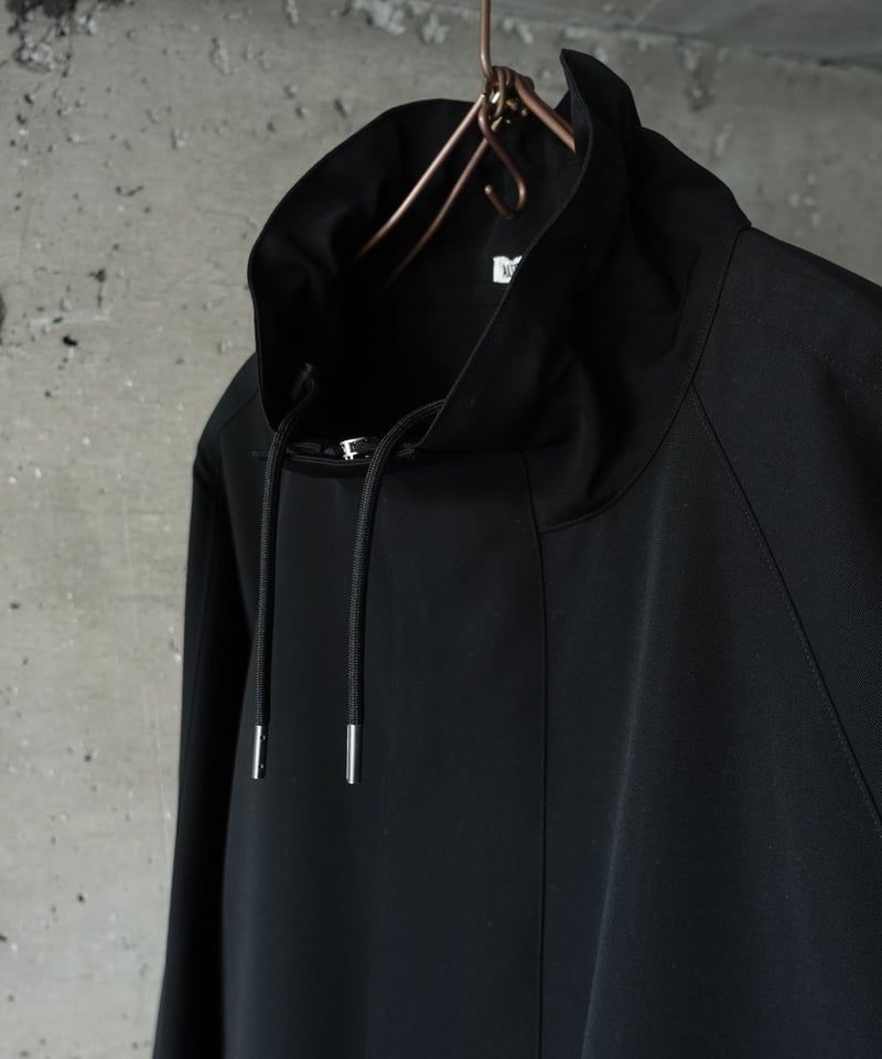 AURALEE(MENS) / WOOL MAX CANVAS HIGH NECK ZIP B AURALEE(MENS) / WOOL MAX CANVAS HIGH NECK ZIP B