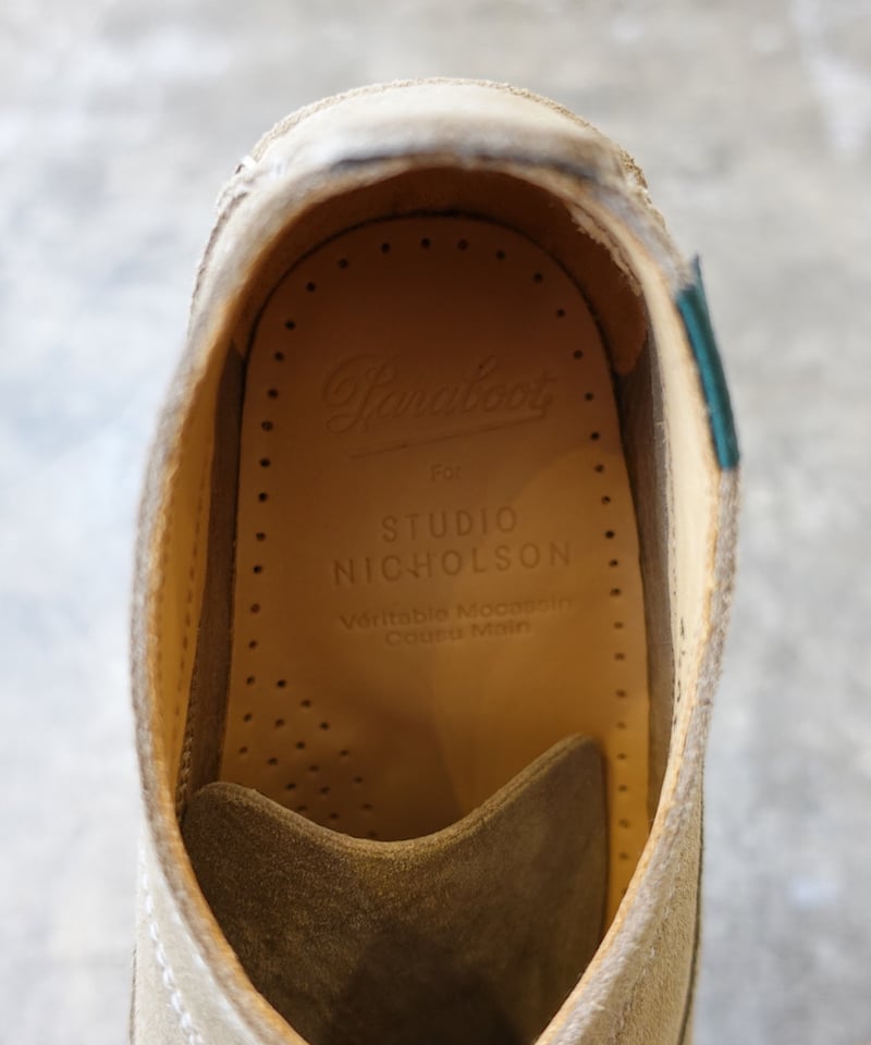 PARABOOT for STUDIO NICHOLSON / MALIBU MARINE | PARABOOT for STUDIO NICHOLSON / MALIBU MARINE |