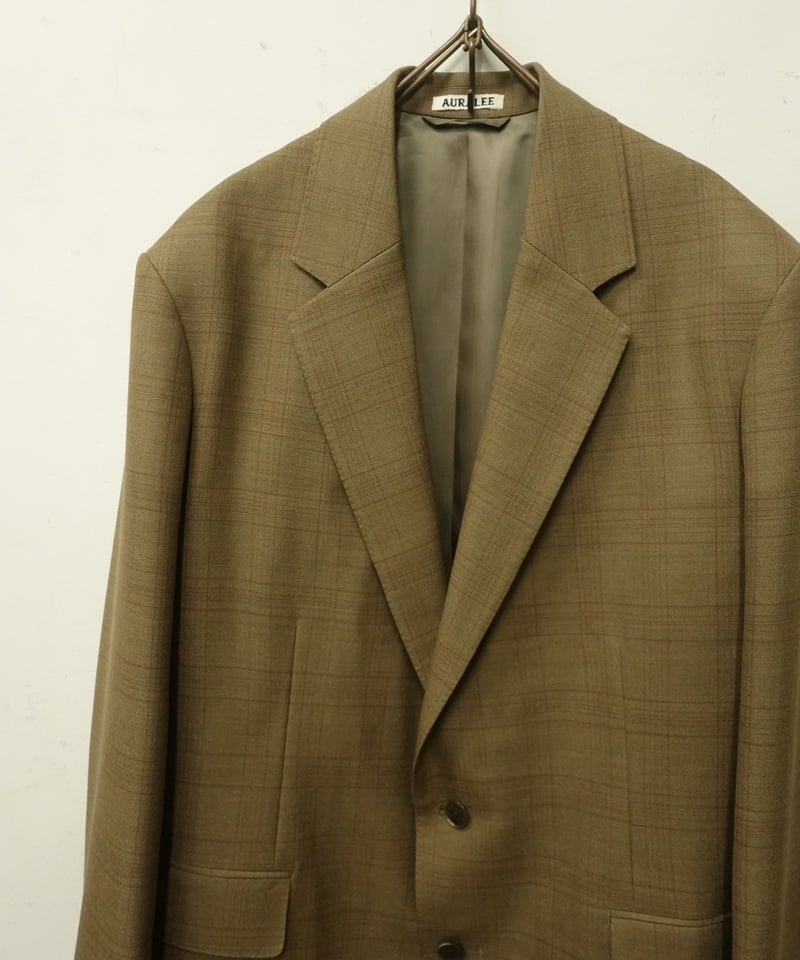 AURALEE(WOMENS) / BLUEFACED WOOL JACKET | Burnish AURALEE(WOMENS) / BLUEFACED WOOL JACKET | Burnish