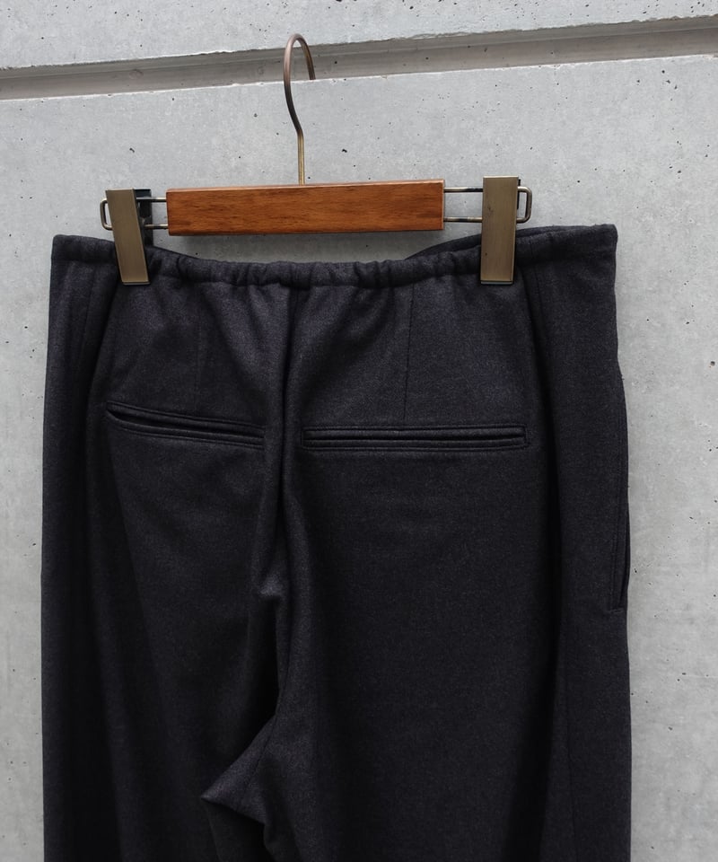 AURALEE(WOMENS) / WOOL FULLING FLANNEL DRAWSTRI