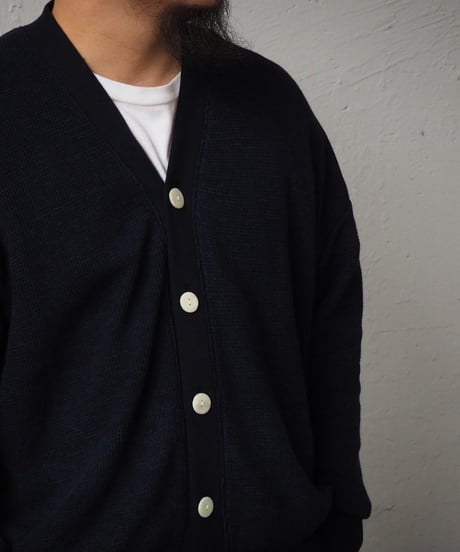 FilMelange(MENS) / CALVIN HALF CARDIGAN STITCH CARDIGAN