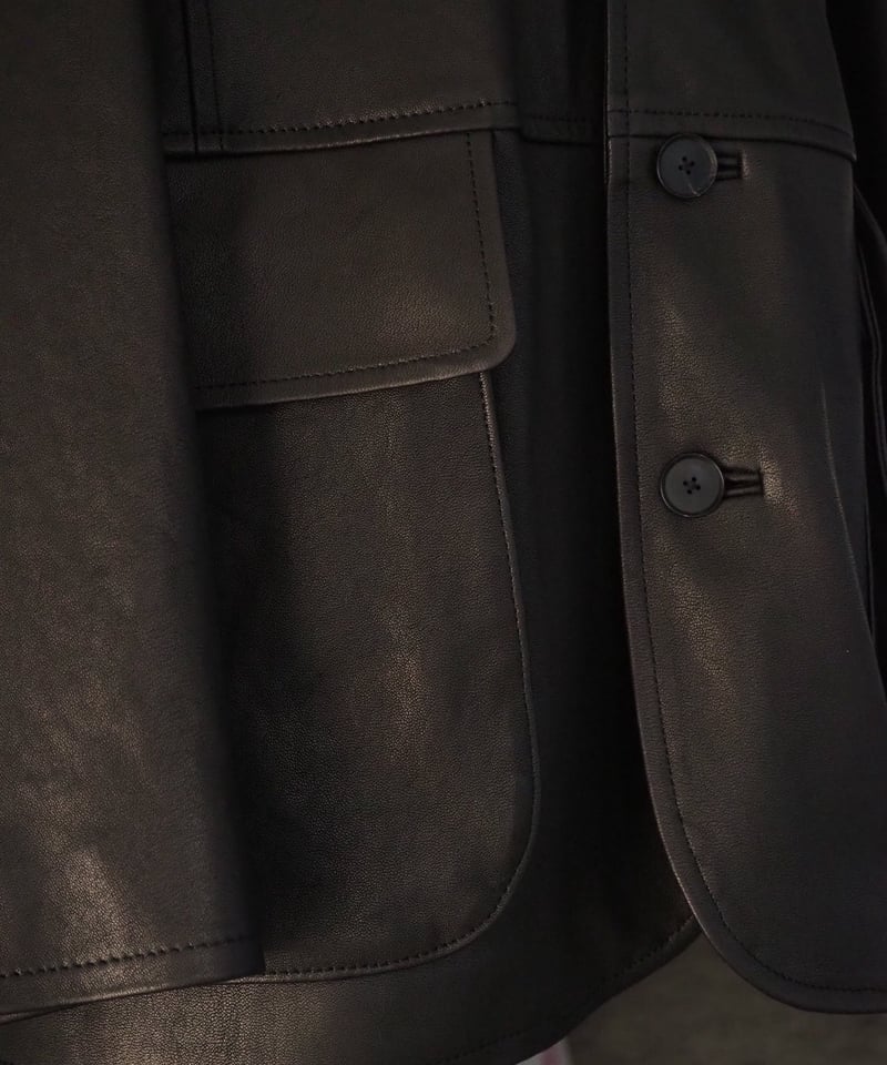 おまとめ　ルース61 AURALEE(MENS) / TEXTURED LAMB LEATHER BLOUSON |