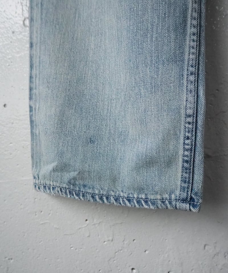 AURALEE(MENS) / FADED SELVEDGE LIGHT DENIM WIDE