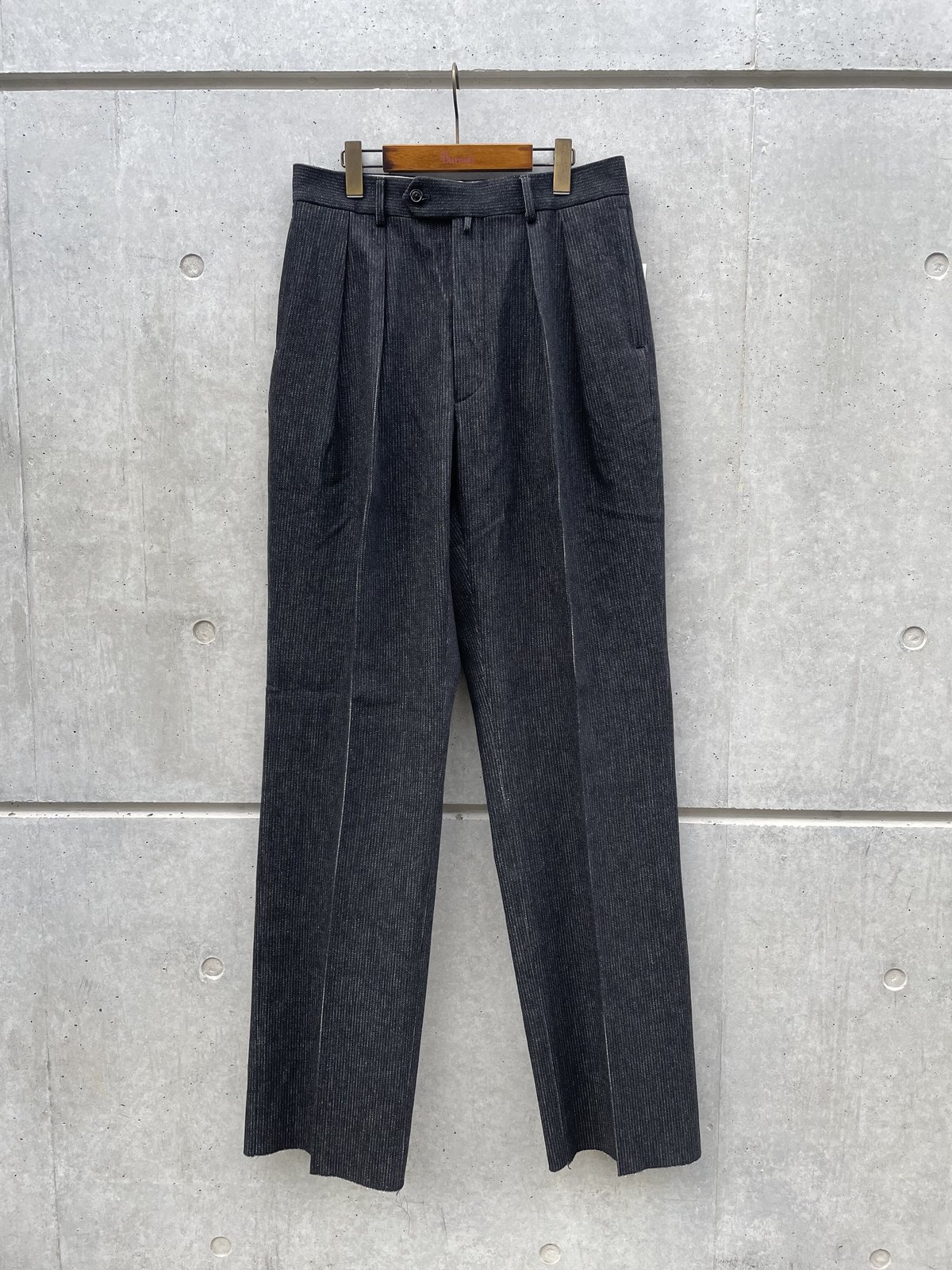 NEAT / STRIPE DENIM WIDE TYPE1 | Burnish Online...