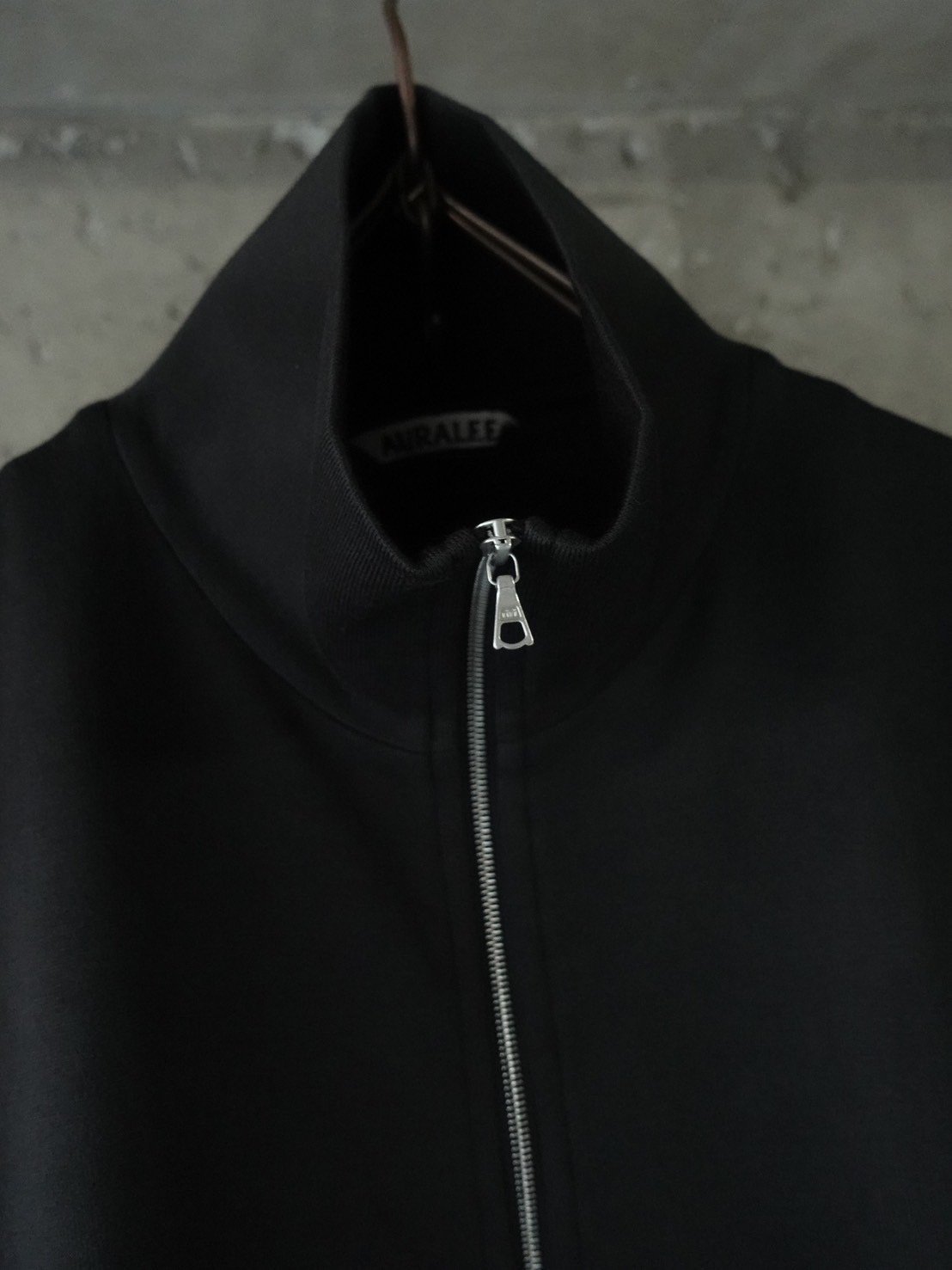 ぽ*ん様 オーラリーSUPER HIGH GAUGE SWEAT ZIP BLO Namu Shop - Auralee Super High Gauge Sweat Half Zip P/O