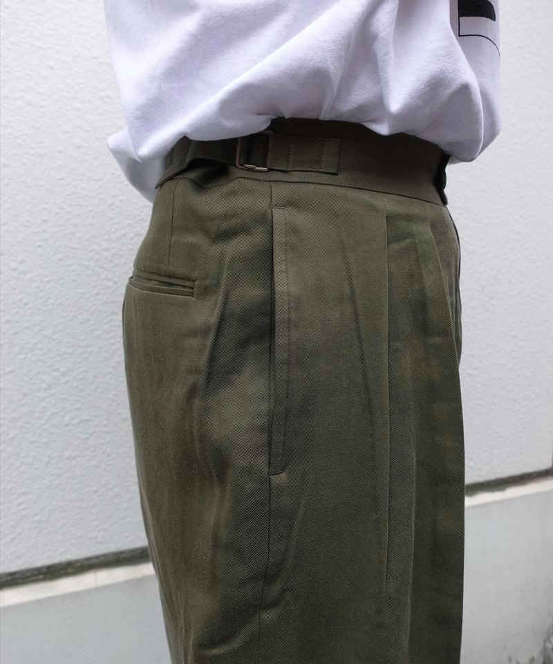 NEAT / LYOCELL CHINO WIDE TYPE 2 | Burnish Onli...
