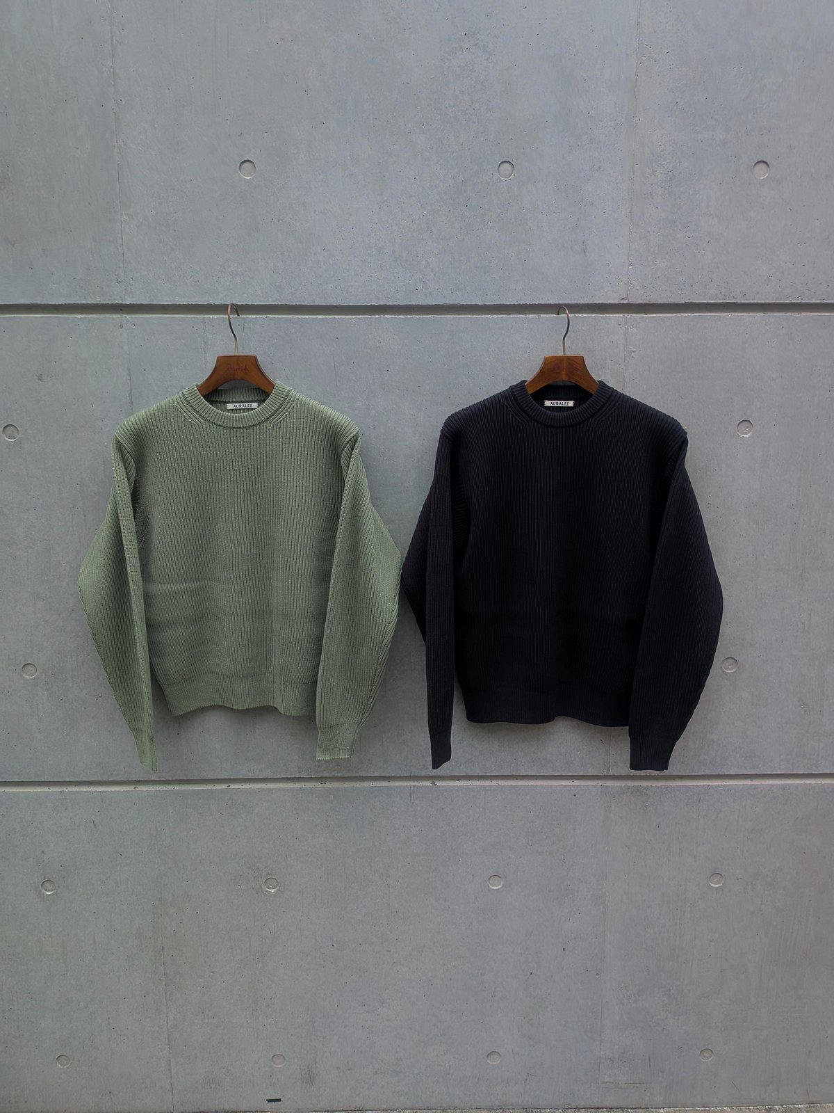 新品未使用 AURALEE SUPER FINE WOOL RIB KNIT SUPER FINE WOOL RIB KNIT BIG P/O 【AURALEE】 - ドゥーバップの