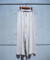 POSTELEGANT(UNISEX) / COTTON SILK KNIT TOUSERS