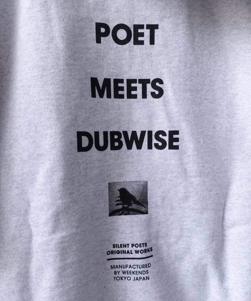 POET MEETS DUBWISE(UNISEX) / PMD LOGO ZIP HOODI