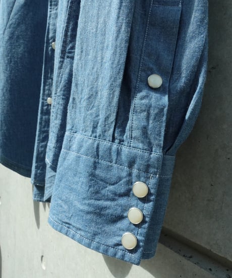 HANDROOM / WESTERN SHIRTS CHAMBRAY