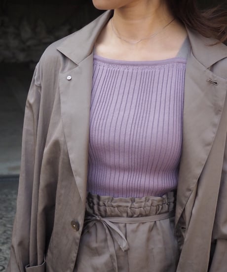 JoICEADDED / SUBTLE ACCENT CAMISOLE KNIT