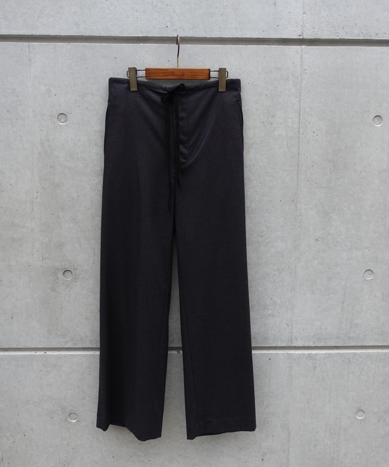 AURALEE(WOMENS) / WOOL FULLING FLANNEL DRAWSTRI