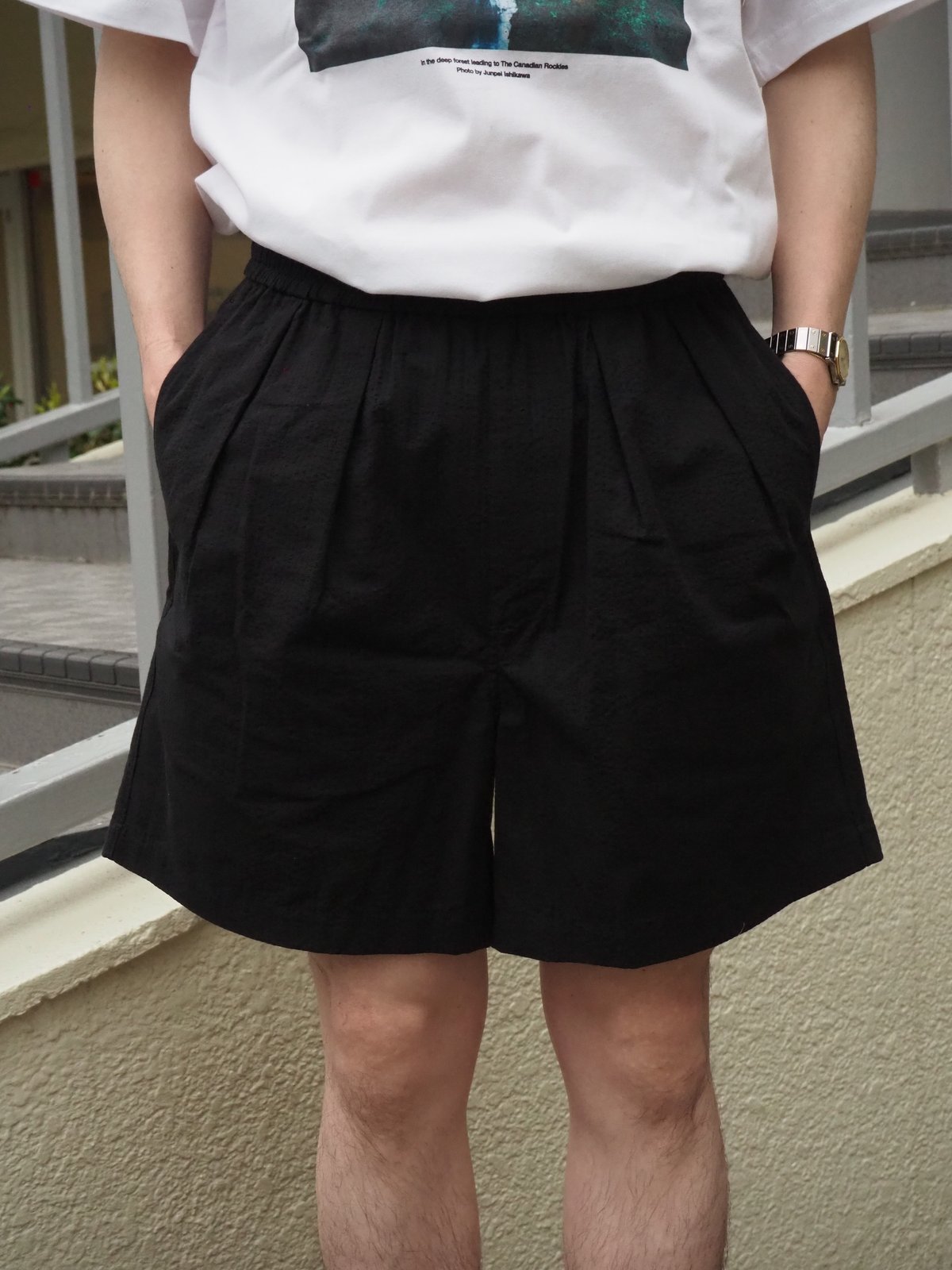 NEAT / SEERSUCKER BIG TRUNKS SHORTS | Burnish
