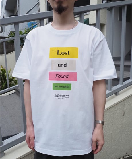 POET MEETS DUBWISE(UNISEX) / "Lost and Found" T-shirt