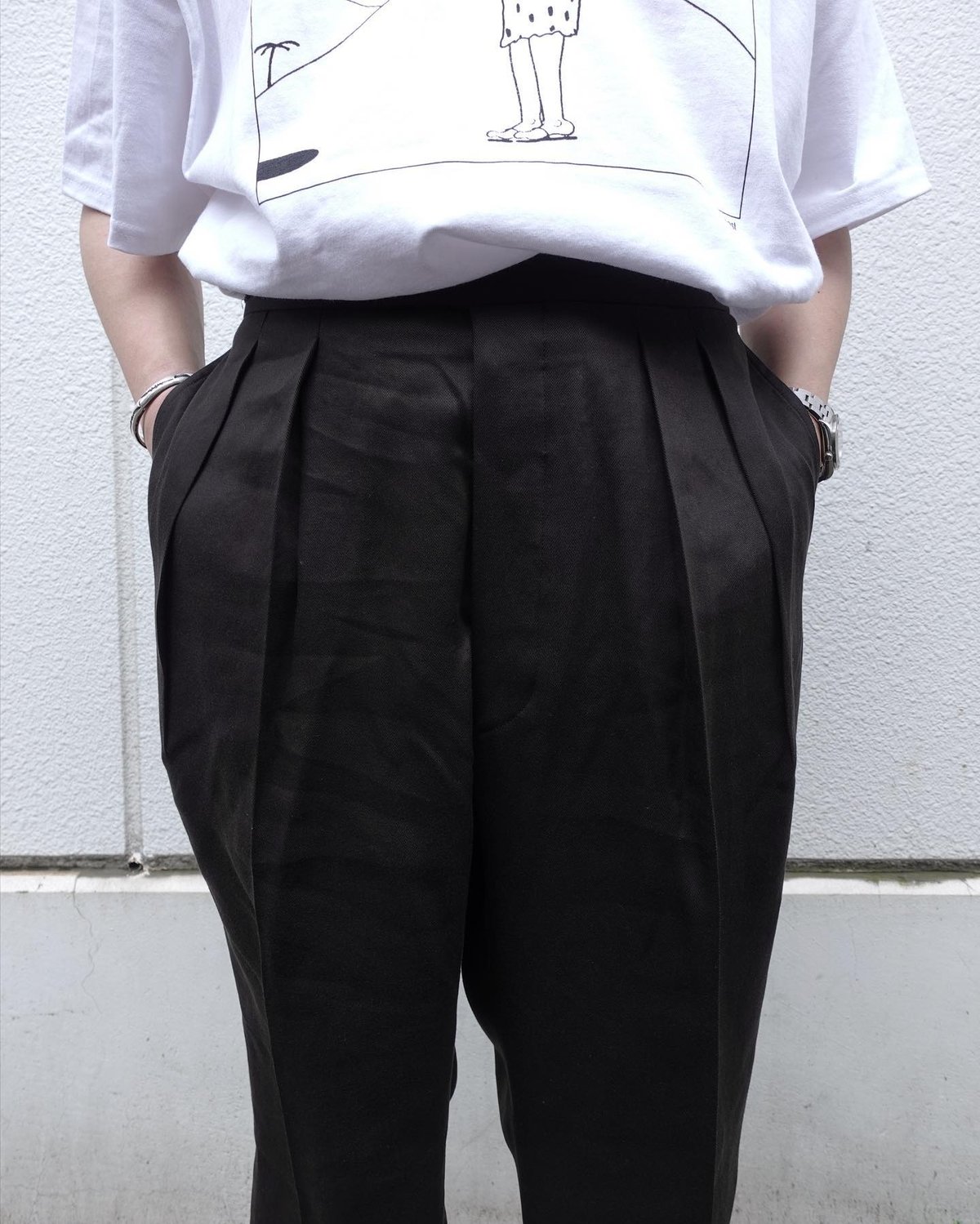 NEAT / LYOCELL CHINO WIDE TYPE 2 | Burnish Onli...