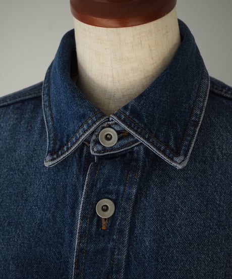 STUDIO NICHOLSON (MENS) / SAXON DENIM OVERSHIRT