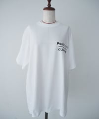 POET MEETS DUBWISE(UNISEX) / PMD STAMP LOGO T-SHIRT
