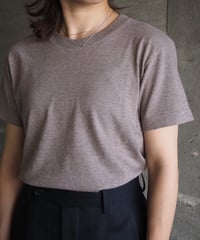 AURALEE(WOMENS) / SEAMLESS CREW NECK TEE