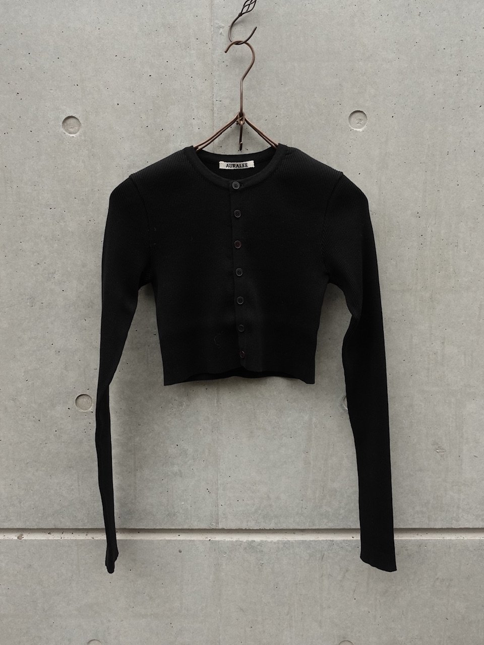 トップス AURALEE | COTTON HIGH GAUGE RIB KNIT AURALEE(WOMENS) / COTTON HIGH GAUGE RIB KNIT CR