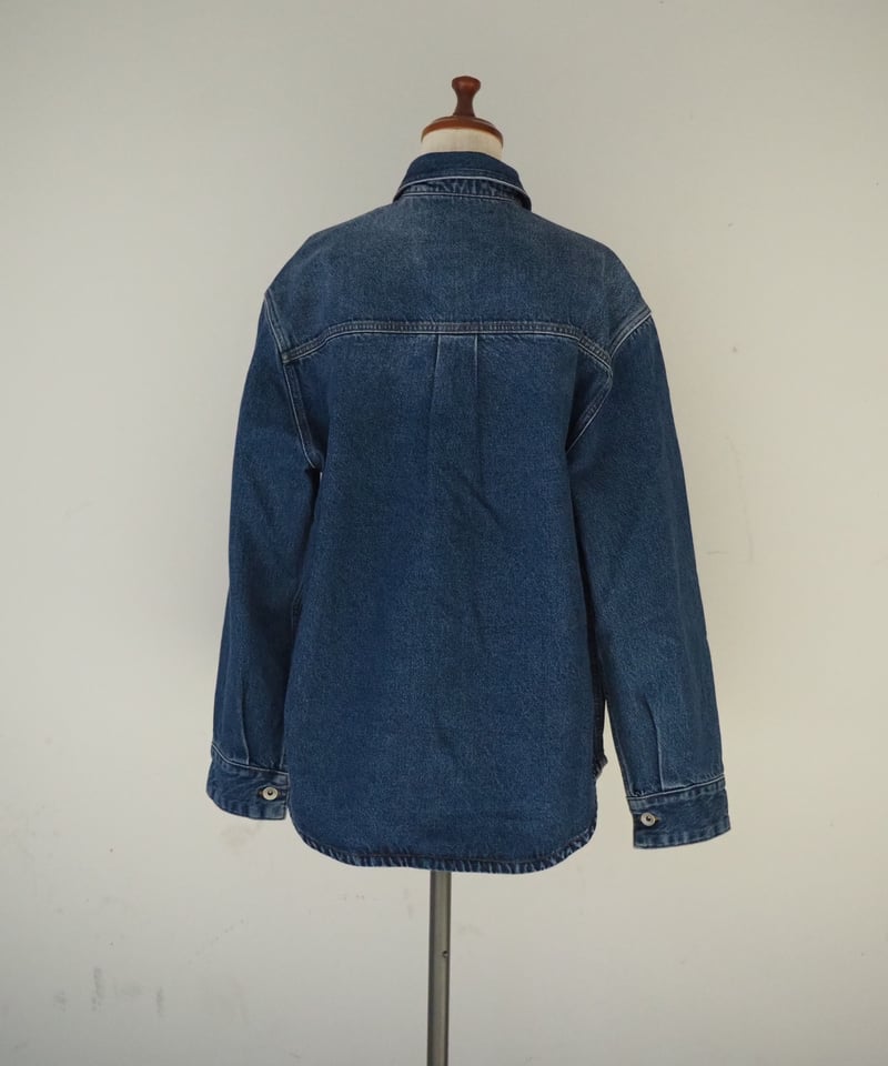 STUDIO NICHOLSON (MENS) / SAXON DENIM OVERSHIRT