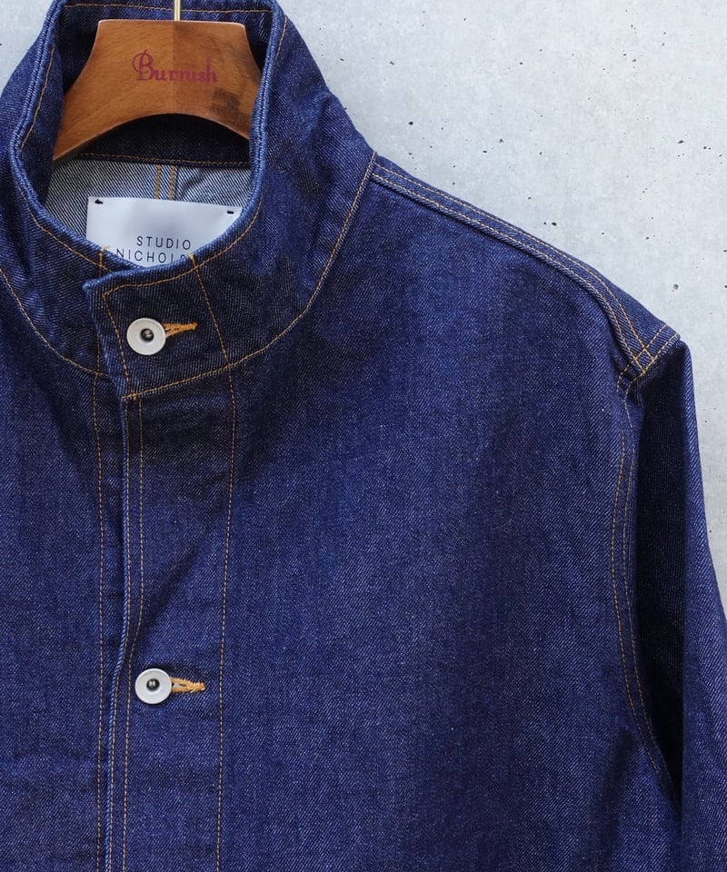 STUDIO NICHOLSON 24SS/EASE DENIM JACKET STUDIO NICHOLSON