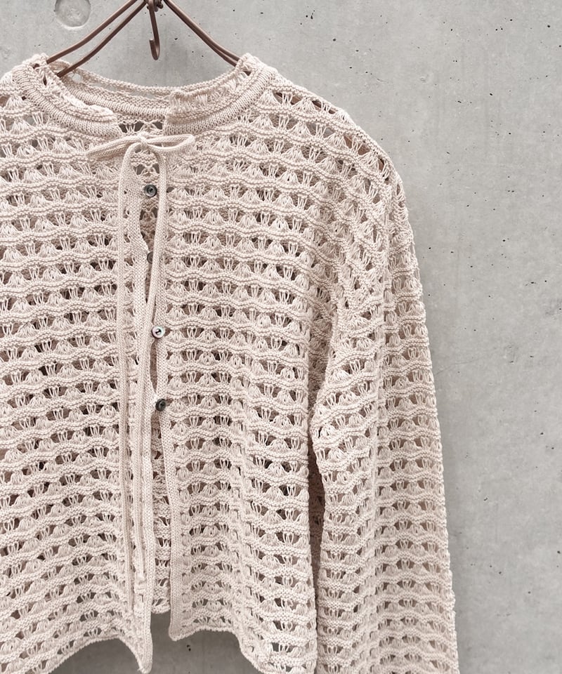 JoICEADDED / TRIANGLE PATTERN KNIT CARDIGAN | B JoICEADDED / TRIANGLE PATTERN KNIT CARDIGAN | B
