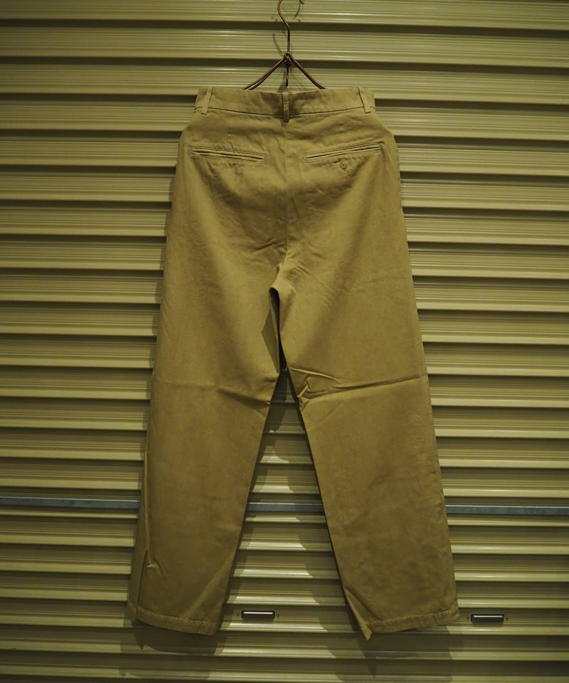 AURALEE(WOMENS) / GARMENT-DYED FINX LIGHT CHINO