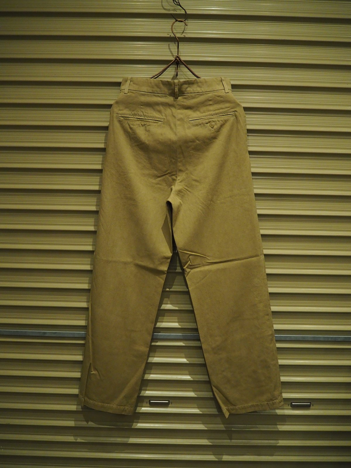 AURALEE(WOMENS) / GARMENT-DYED FINX LIGHT CHINO