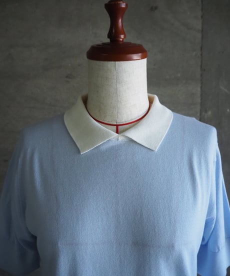JOHN SMEDLEY(WOMENS)  / SHIRT SWEATER NO F OP