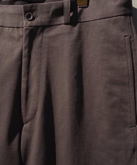 SCYE(MENS) / SALT SHRINKING JERSEY LOOSE TAPERED TROUSERS