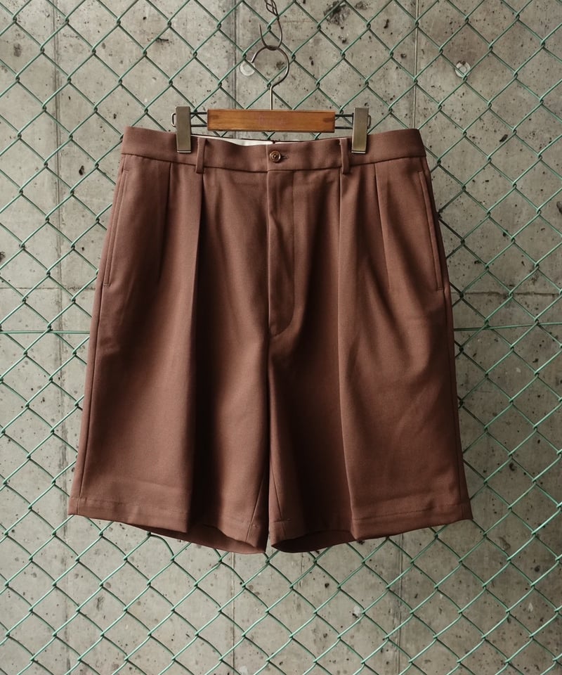 NEAT chino shorts ブラウン　size46 NEAT NEAT Chino Shorts - BROWN - PURAS