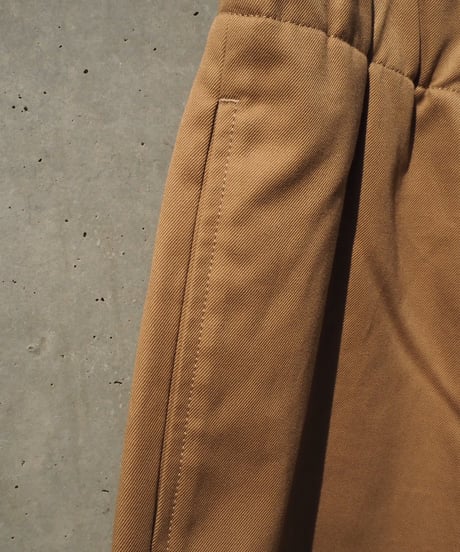 SCYE(MENS) / BARREL LEG TROUSERS