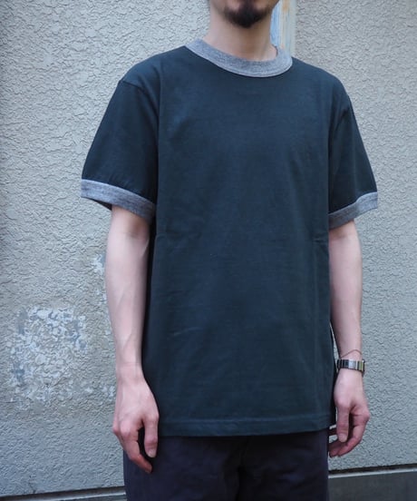 FilMelange(MENS) / VOLKER2 VINTAGE TENJIKU RINGER T-SHIRT
