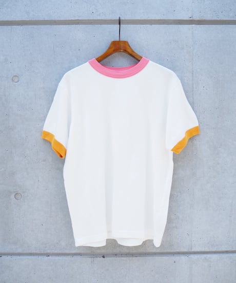 FilMelange(MENS) / VOLKER2 VINTAGE TENJIKU RINGER T-SHIRT