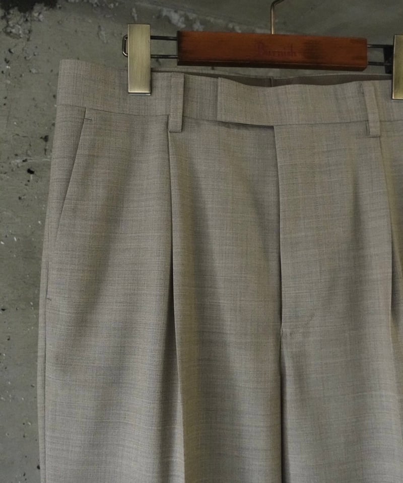AURALEE(MENS) / SUPER FINE TROPICAL WOOL SLACKS