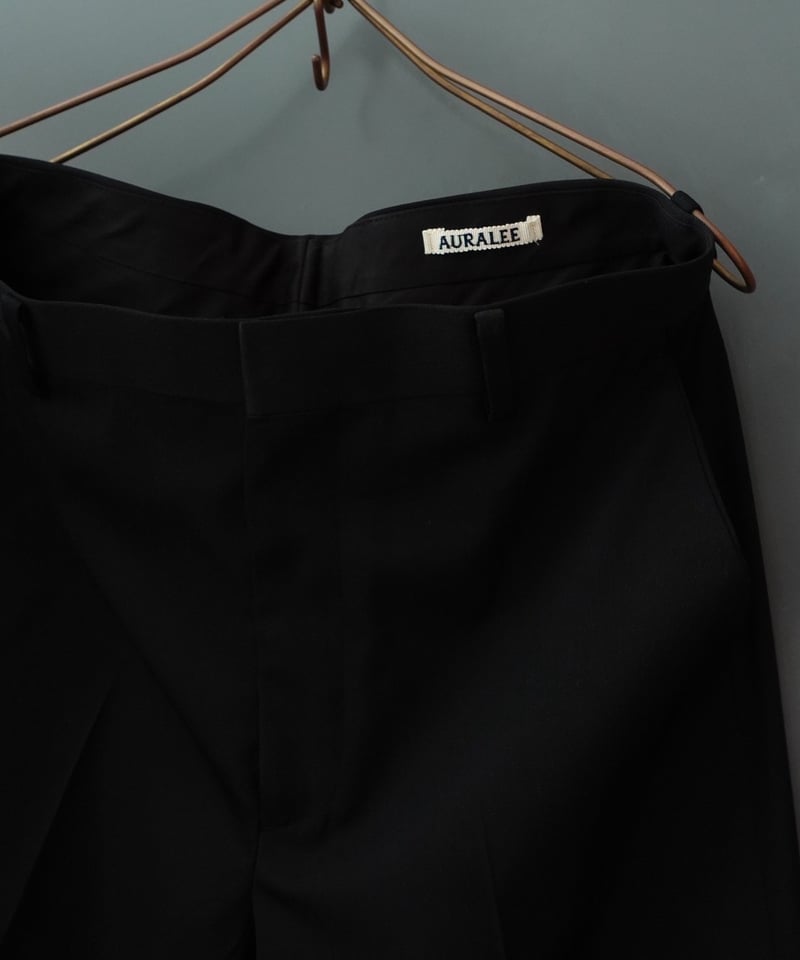 AURALEE(MENS) / LIGHT WOOL MAX GABARDINE SLACKS